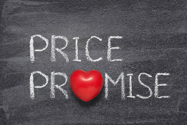 price promise heart - Photo, Image