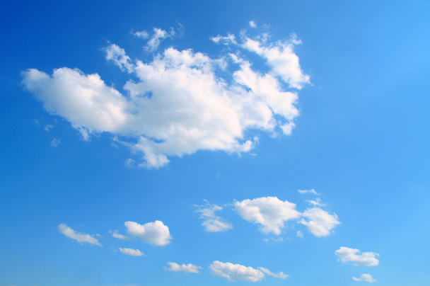 Błękitne niebo - Zdjęcie, obraz