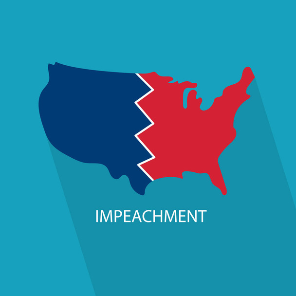 impeachment in Stati Uniti concetto- illustrazione vettoriale
 - Vettoriali, immagini