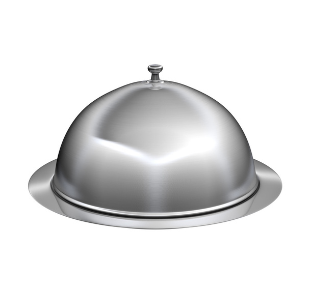 Restaurant cloche with lid - Foto, afbeelding