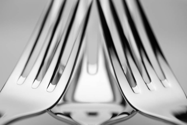 three forks,5d mkii,sigma 105er macro,studio shot - Photo, image
