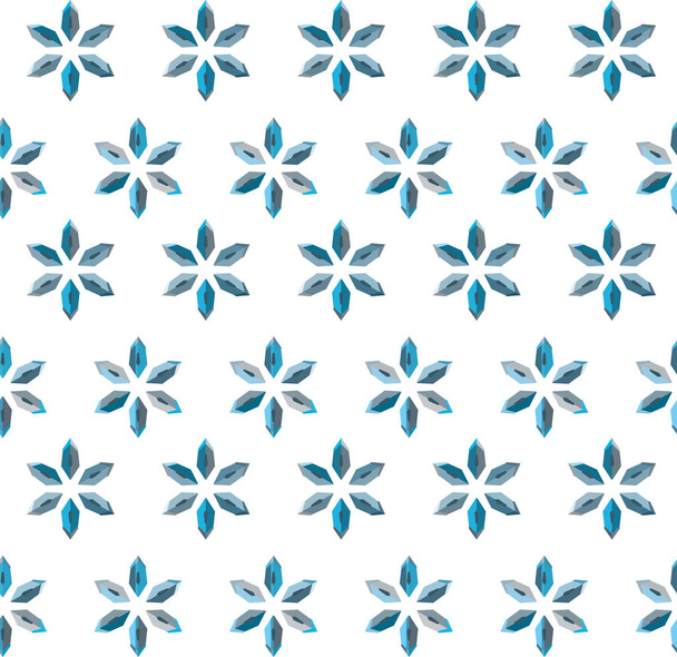 seamless pattern with geometric shape design - Vector, afbeelding
