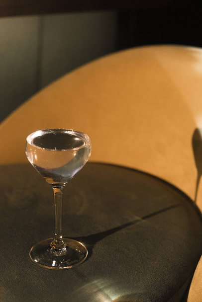 close-up de vodka em vidro, conceito de bebida
   - Foto, Imagem
