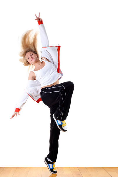 Woman modern sport ballet dancer - Foto, Bild