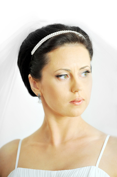 Portrait of beautiful bride - Фото, изображение