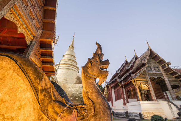Thaiföld Chiang Mai Wat Phra Singh - Fotó, kép