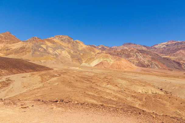 View of Artist Palette in Death Valley, California, USA. - Zdjęcie, obraz