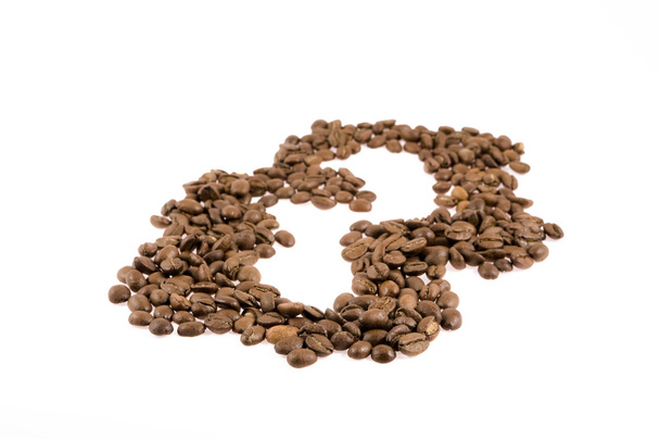 background from coffee grains - Photo, Image