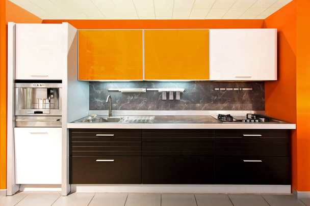 Kitchen big orange - Foto, Imagen
