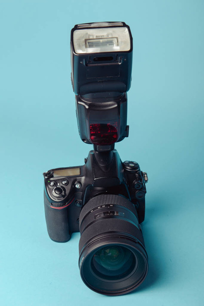 Professionele moderne dslr camera - Foto, afbeelding