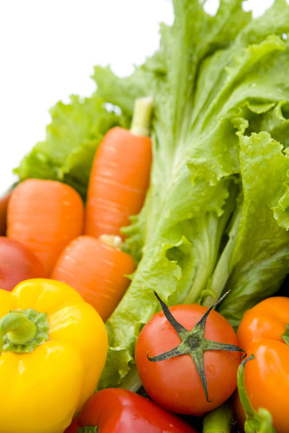 healthy organic food, fresh vegetables - Foto, afbeelding