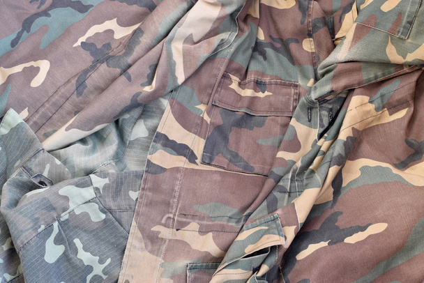 Camouflage texture de fond comme toile de fond pour les projets de conception de chasse ou de pêche
 - Photo, image