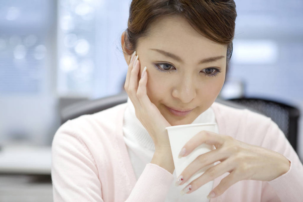Portrait of Japanese office lady - Foto, immagini