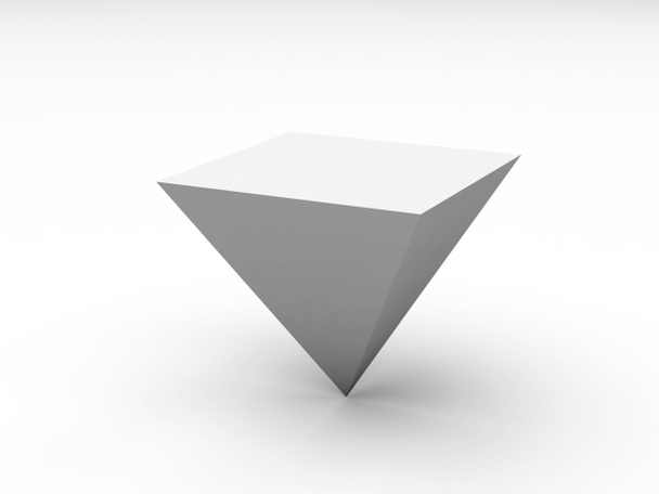bílá pyramida - Fotografie, Obrázek