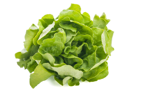 Tuoreet salaatin lehdet nippu
 - Valokuva, kuva