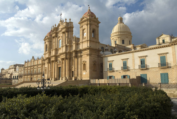 Cathedrale San Nicolo in Noto,Sicily - Foto, Imagem