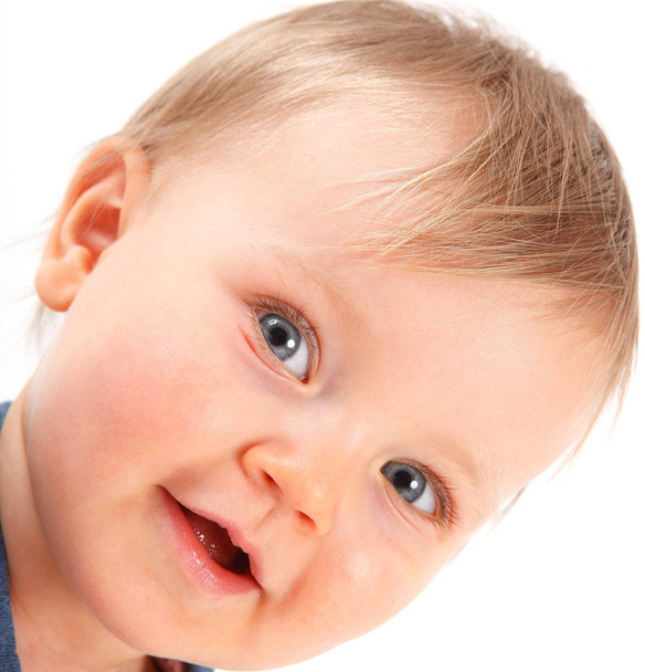 Closeup portrait of cute baby - Foto, Bild