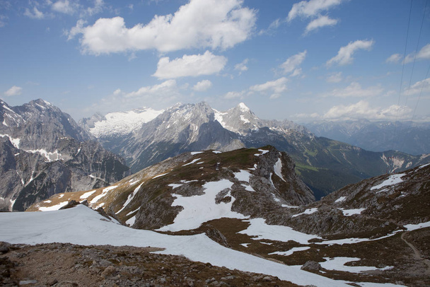 scenic view of majestic alps landscape - Photo, Image