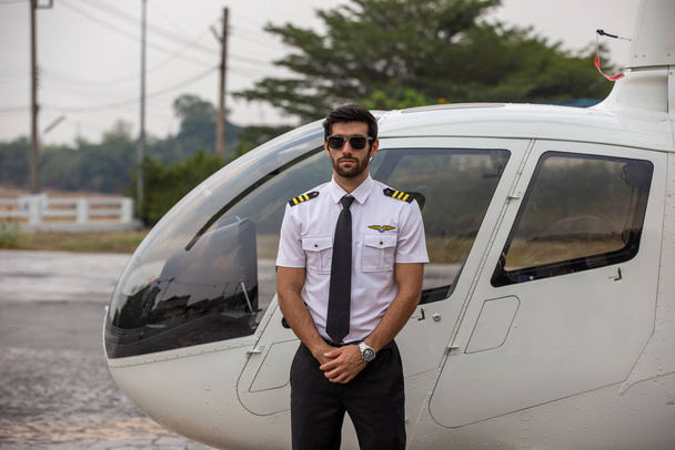 commercial private helicopter pilot - Photo, Image