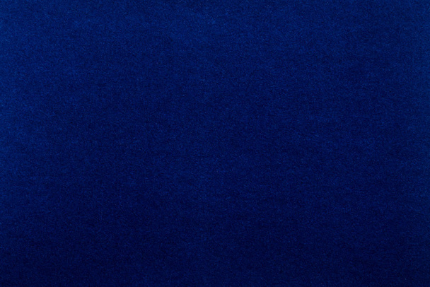 Blue background. Velvet paper texture. - Photo, Image