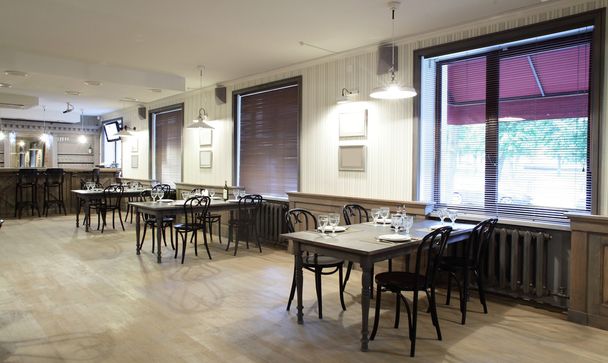 luxury restaurant in european style - Фото, изображение
