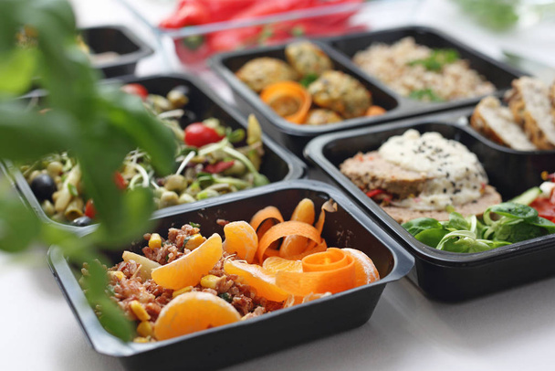 Healthy meal prep. Diet with home delivery - Photo, Image