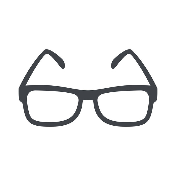 Cute glasses icon for banner, general design print and websites. - Vector, Image