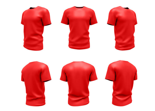 3d camiseta roja
 - Foto, Imagen
