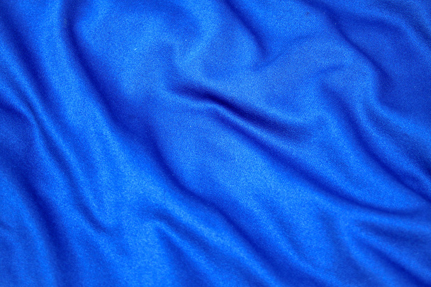 blauwe stof - Foto, afbeelding