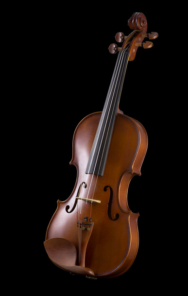 Классическая деревянная скрипка, музыкальный инструмент
 - Фото, изображение