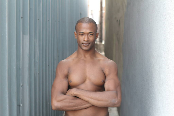 African man with a great body type - Φωτογραφία, εικόνα