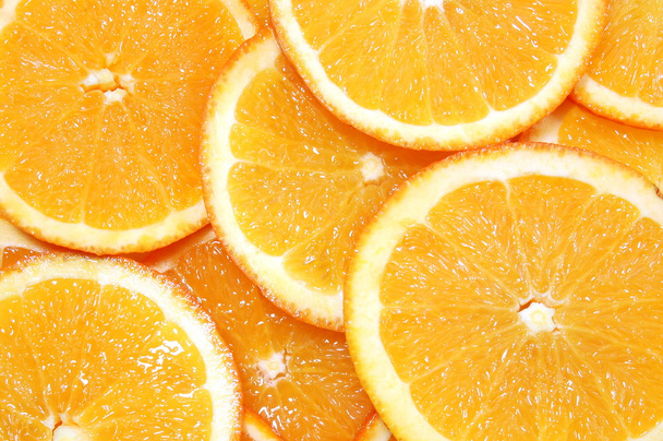 オレンジ色の果物の背景 - 写真・画像