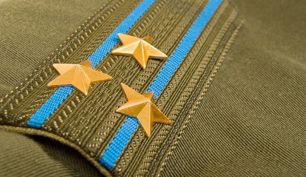 Shoulder strap colonel of the Russian Airborne Troops - Photo, Image