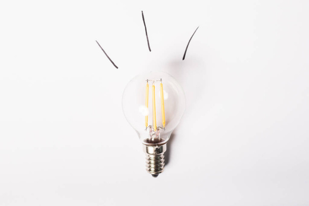 a bulb with a white background - Photo, Image
