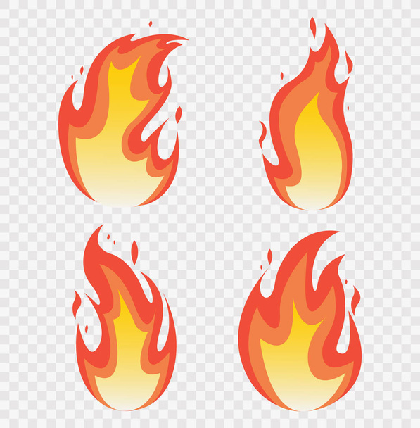 Fire Flames Se - Vector, Image