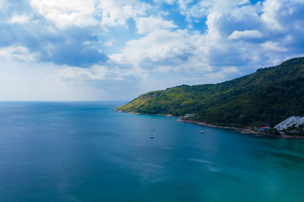 Ostrov Phuket. Tropický ostrov s bílou písečnou pláží. Krásné - Fotografie, Obrázek