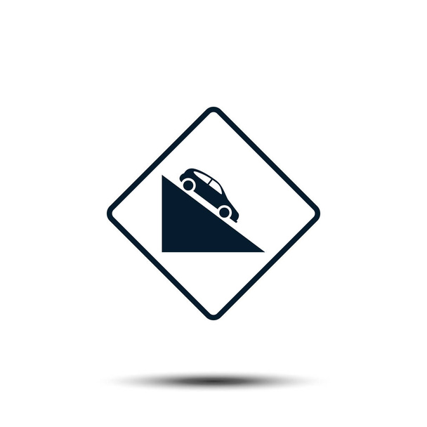 Verkehrszeichen-Vektor-Logo-Vorlage Abbildung Folge 10 - Vektor, Bild