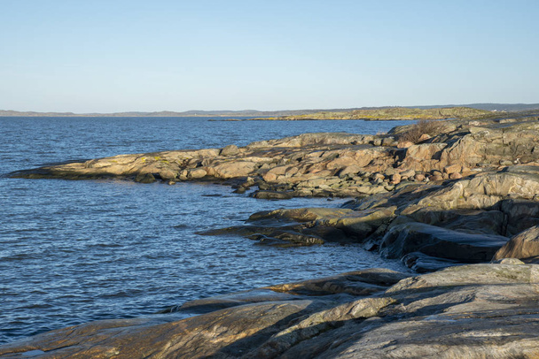 Superficie rocciosa in inverno a Goteborg in Svezia
 - Foto, immagini