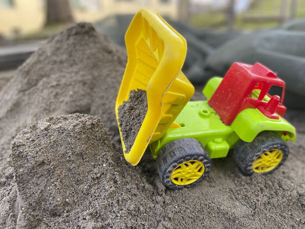 hračky v písku - Fotografie, Obrázek
