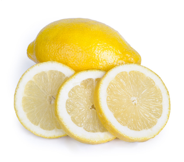 Zitrone und Scheiben - Foto, Bild