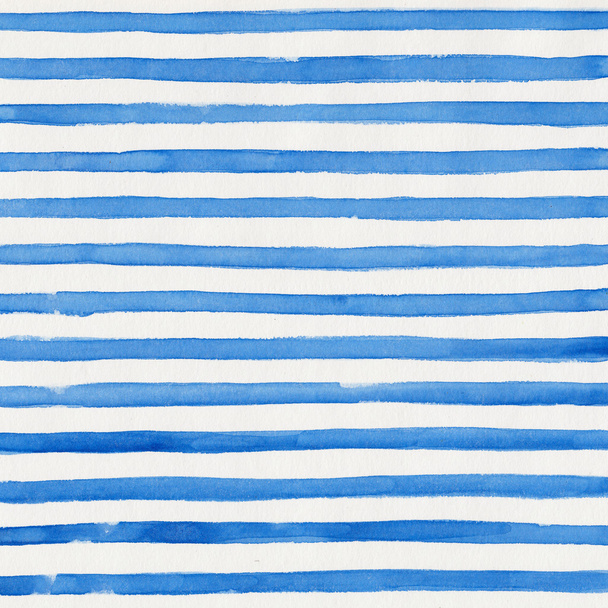 Watercolor striped background - Fotoğraf, Görsel