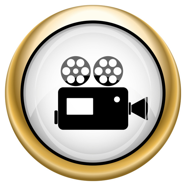 video camera-icoontje - Foto, afbeelding