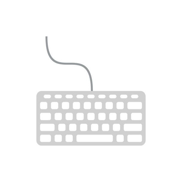 Милий тип піктограми клавіатури для банера, загального дизайну друку та Інтернету
 - Вектор, зображення