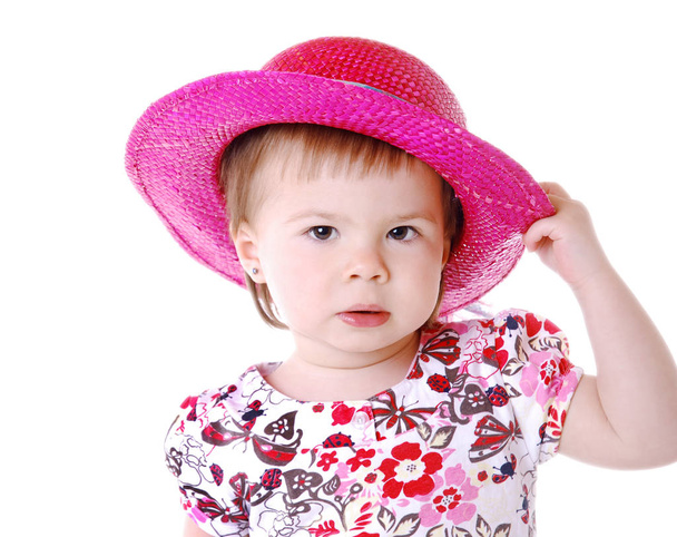 scenic view of cute toddler child - Foto, afbeelding