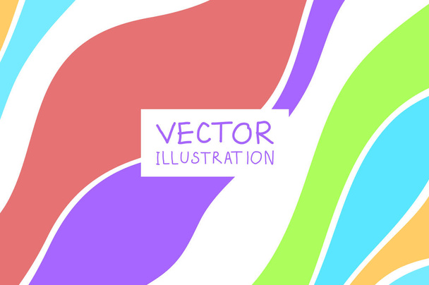 Background color abstract vector illustration. Design Painting elements. - Vector, imagen