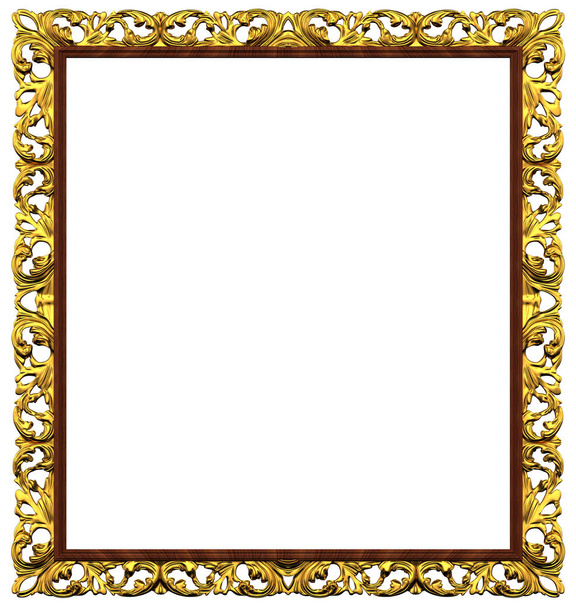 Goldener Rahmen - Foto, Bild