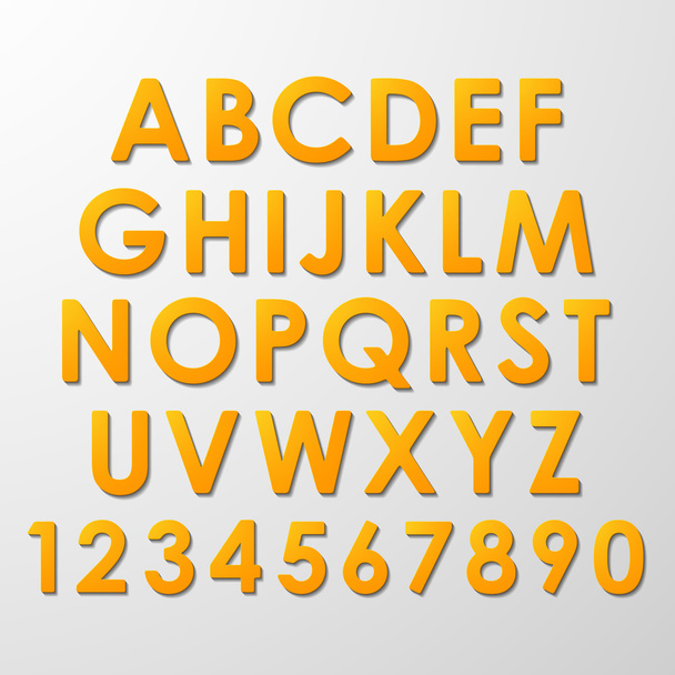 Conjunto de alfabetos - Vetor, Imagem