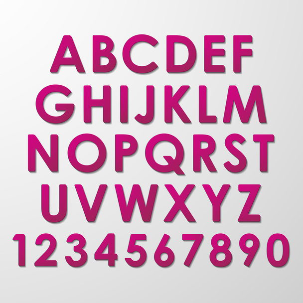 Alphabet Set - Vecteur, image