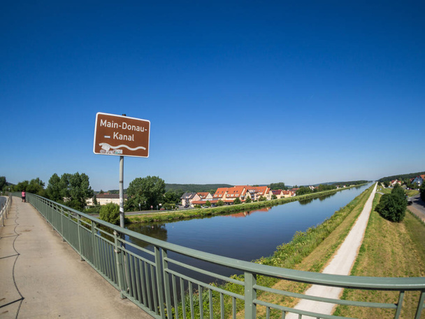 Main Danube Canal in Franconia - Photo, Image