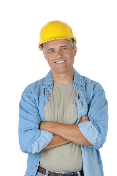 Worker with his arms crossed - Zdjęcie, obraz